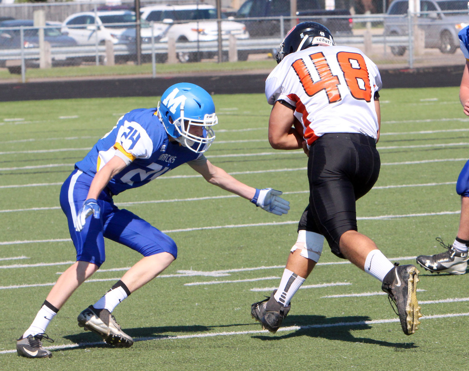 Oakfield at McDonell football 9-8-18